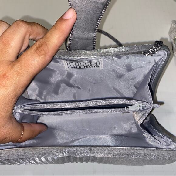 VNTG CARLO FELLINI hard shell mini crossbody - Picture 2 of 4